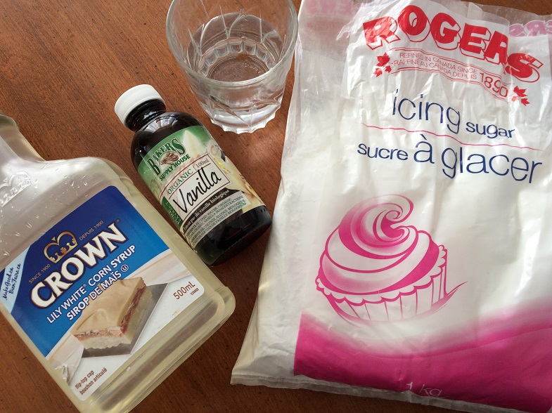 ingredients for royal icing